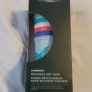 STARBUCKS REUSABLE SUMMER HOT CUPS